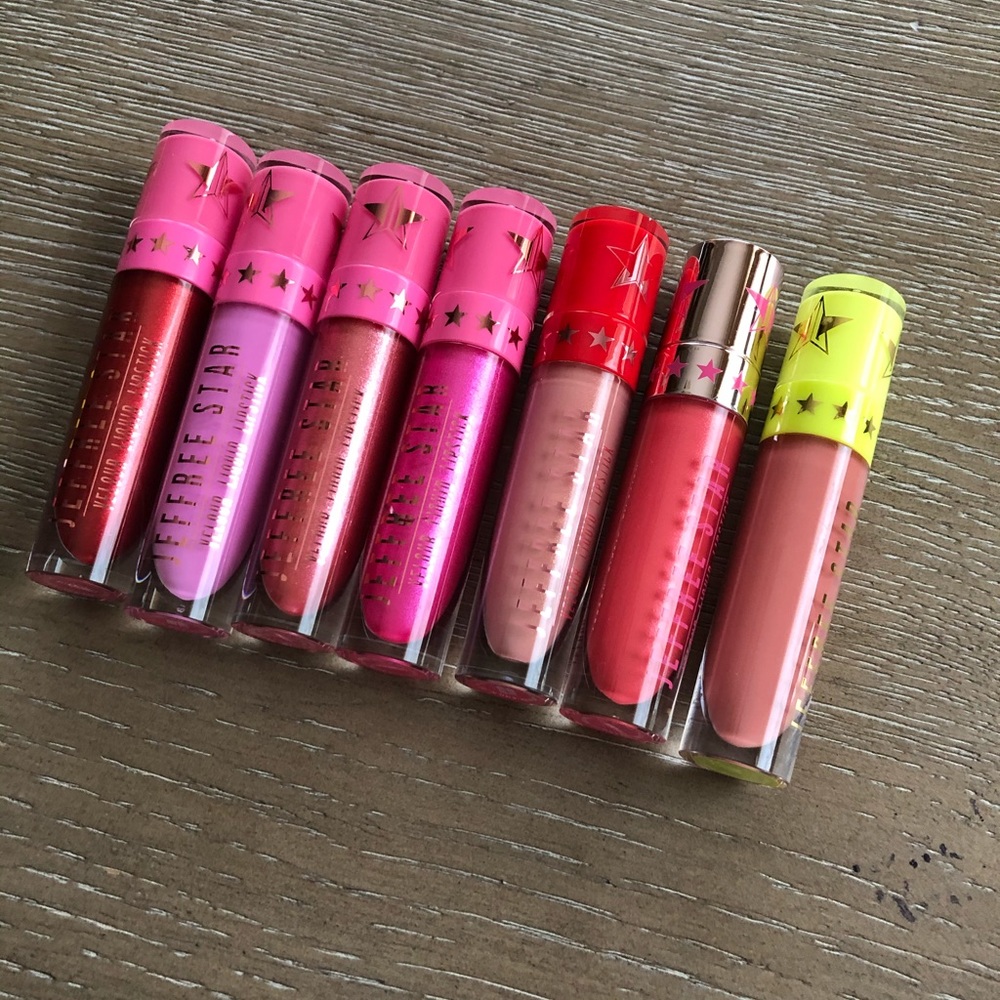 Like New Jeffree Star Liquid Lip Bundle